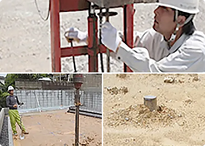 地盤調査・地盤補強